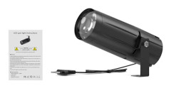 LED Pinspot Scenlampa 4-pack - 3W Spotlight - 90–240V - För spegelboll, DJ & fest - Varmvit