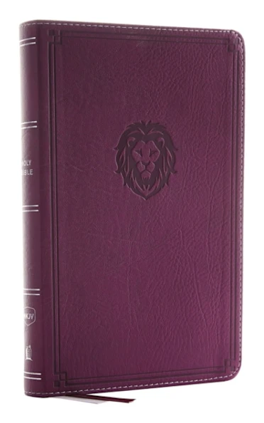 NKJV, Thinline Bible Youth Edition, Leathersoft, Purple, Red Letter, Comfort Print