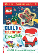 LEGO® Books: Build & Celebrate Christmas (includes 45 bricks)
