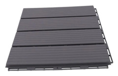 Trallplattor i plastkomposit - Klickbara golvplattor - 22-pack - 30,5 x 30,5 cm - För inomhus & utomhus - Westminster Grey