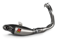 Komplett avgassystem Akrapovic Racing Kawasaki Z 650 / NINJA 650 titan - S-K6R14-HEGEHT/2