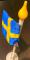 Bordsflagga 37cm flagga Sverige