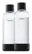 Mysoda PET-flaska 1L 2-pack, Svart