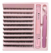 DIY ögonfranskluster, enkel applicering, komplett kit,30D-3kit