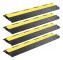 vidaXL Kabelskydd 4 st 2 kanaler gummi 101,5 cm