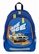 HOT WHEELS CARS Skolryggsäck med flera fack A4 Skolväska Dagis