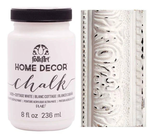 Home Decor Chalk Paint FolkArt - Cottage White - 236ml
