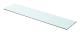vidaXL Hyllplan glas genomskinlig 90x20 cm