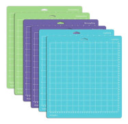 Cutting Mat for Cricut Maker/Maker 3/Explore 3/Air 2/Air, 6-pack (12 x 12 inches, Standard Grip/Light Grip/Strong Grip)