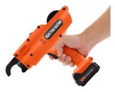 Armeringsbindare - Automatisk Handhållen Bindpistol - 8–34 mm - 12 V - EU-standard - Utan batteri - Mörkorange