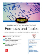 Schaum's Outline of Mathematical Handbook of Formulas and Tables, Fifth Edition