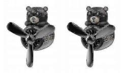 2st Bear Pilot Car Air Freshener YVL