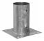 Paraplyfot 81x150x2mm varmförzinkad