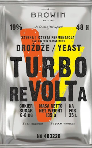 TURBO reVOLTa destillerijäst 48 timmar