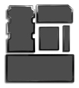 DEMCiflex DF0483 datorhöljesdel Dammfilter