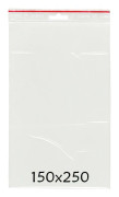 Blixtlåspåse Zippåse - 150x250 mm - 100 st