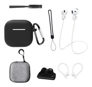 AirPods 4th Generation Eight-Piece Set in Black