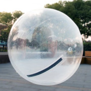 Uppblåsbar vattenpromenadboll, 200 cm, transparent PVC
