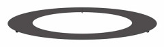 lämplig för Flat trädring Svart Ø60 / 90 cm Stål