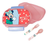 Minnie Mus Sommar matlåda med bestickset från Disney