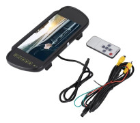 Backspegelmonitor 7-tums LCD-skärm Backupkameramonitor för backkamera