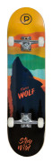 Playlife Fierce Wolf Skateboard
