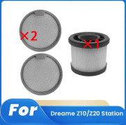 3 pcs Filter and Filter Cotton for Dreame Z10 Station Robot Vacuum Cleaner, SEB