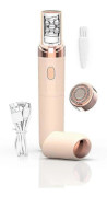 Mini-epilator för kvinnor - 2-i-1 hårborttagningsverktyg för ansikte, armhålor och ryggutjämning pink