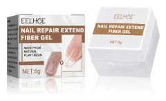 Nagelförlängande fibergel nagelfototerapi kristalllim transparent förlängande nagelvårdsolja (5g)