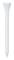 vidaXL Golfpeggar 1000 st vit 83 mm bambu