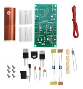 [LLC] Tesla Coil Module Plasma Högtalare Omonterad Mini DIY Elektronisk Kit Verktyg 15W DC 15-24V 2A