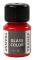 Glasfärg transparent - Röd - 35 ml