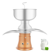 Elektrisk gräddseparator - Mjölkseparator - 50 L/h Kapacitet - 5 L Skål - 30 W - 100–240 V - DC kopparmotor - Rostfritt stål
