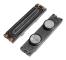 Ersättningshögtalare för Samsung TV Reparation BN96-16798 Serien UE46D8000 UE46D6500 UE40D6 2 Stycken Black