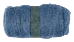 Kardad ull Nepal - Himmelsblå - 100 g