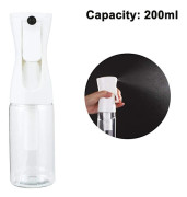 200ML vit huvud + transparent sprayflaska