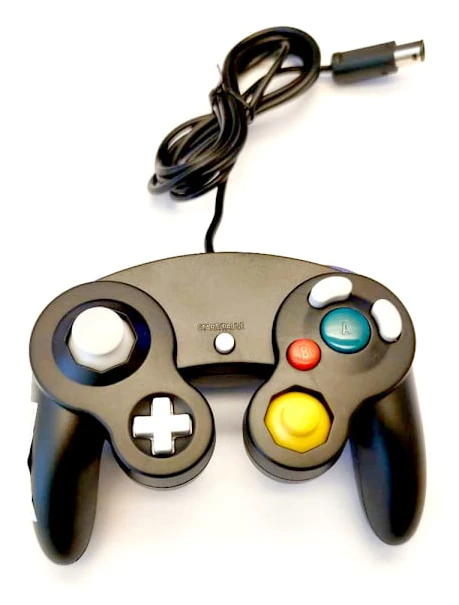 Wii- och Gamecube-kompatibel handkontroll med vibration