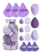 Sminksvampar Presentförpackning 15 x Miracle Complexion Sponges Purple