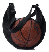 1-delad basketväska, stor kapacitet, enkel axel-/crossbodyväska, sportträning/boll/gymväska