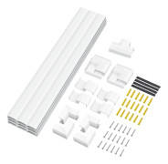 LogiLink Kabelkanal-kit 67 delar Vit