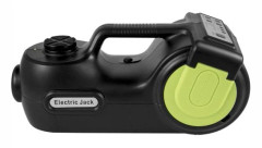 Elektrisk domkraft, hydraulisk elektrisk garagedomkraft med mutterdragare, 155-420 mm lyfthöjd, bilreparationsverktyg