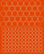 Cykelhjälmdekaler hjuldekaler 119 st orange matt