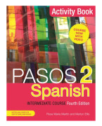 Pasos 2 (Fourth Edition) Spanish Intermediate Course