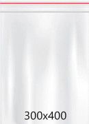 Blixtlåspåse Zippåse - 300x400 mm - 100 st