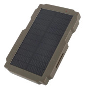 Solpanel för viltkamera - Laddningspanel - Solcellsbatteri 3000 mAh - Roterbart monteringsfäste - För åtel-/trailkamera