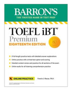 TOEFL iBT Premium with 8 Practice Tests + Online Audio, Eighteenth Edition (häftad, eng)
