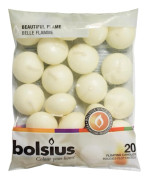 Bolsius flytande ljus 20 stycken vita