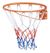 Basketkorg, Vägg- och dörrmonterad, 57,7x48,3x11 cm, Orange, Stål