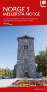 Mellersta Norge Easymap - Skala 1-275.000 (Karta)