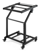Audiohylla, 59,7x50,8x72,4 cm, Svart, Metall , Star